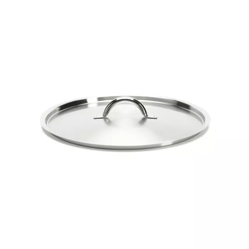 Tampa de frigideira de Buyer 3509.24 redonda aço inoxidável 24 cm