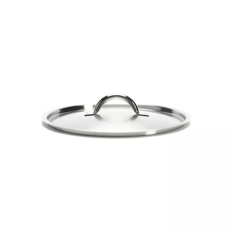 Tampa de frigideira de Buyer 3509.24 redonda aço inoxidável 24 cm