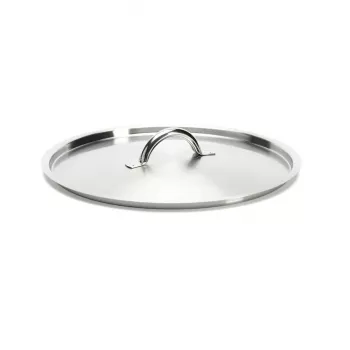 Tampa de frigideira de Buyer 3509.24 redonda aço inoxidável 24 cm