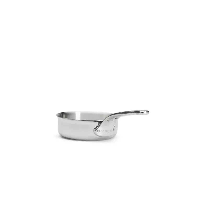 de Buyer Affinity Straight Sauteuse 16 cm, 1 L, aço inoxidável