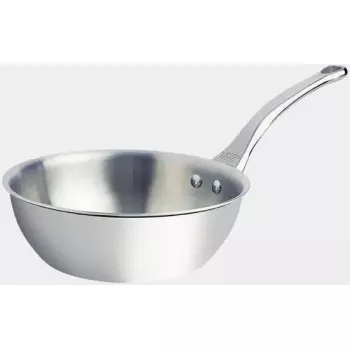 Frigideira sautier de Buyer Affinity DB3736-20 aço inoxidável 20 cm lados curvos