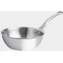 Frigideira sautier de Buyer Affinity DB3736-20 aço inoxidável 20 cm lados curvos