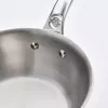 Frigideira salteadora de Buyer 3736.24 redonda aço inoxidável 24 cm