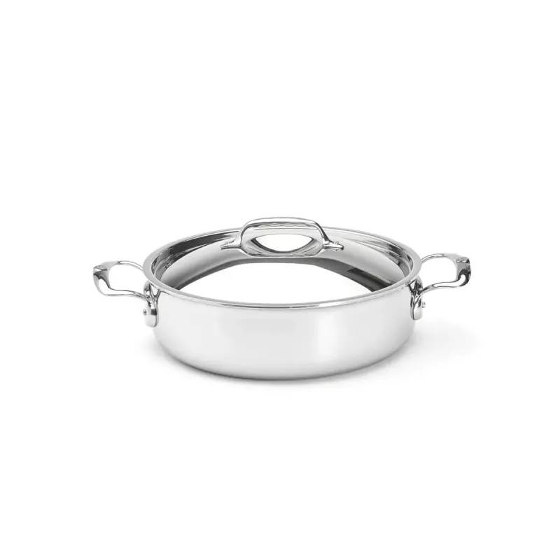 Sautéuse de Buyer Affinity em aço inoxidável 28 cm redonda