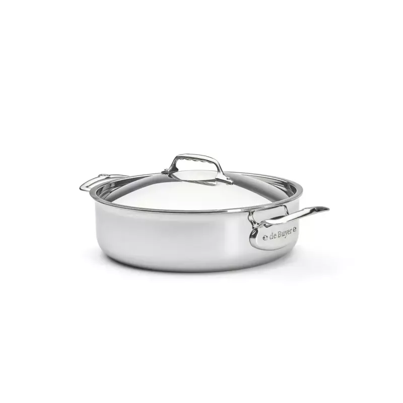 Sautéuse de Buyer Affinity em aço inoxidável 28 cm redonda