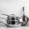 Panela redonda em aço inoxidável de Buyer Affinity 3,4 L
