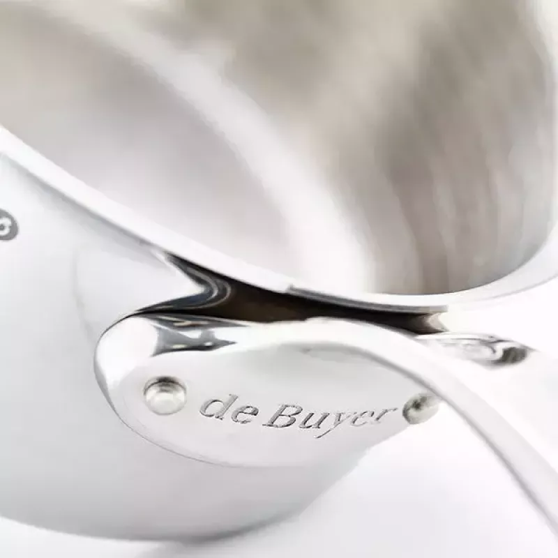 Panela redonda em aço inoxidável de Buyer Affinity 3,4 L