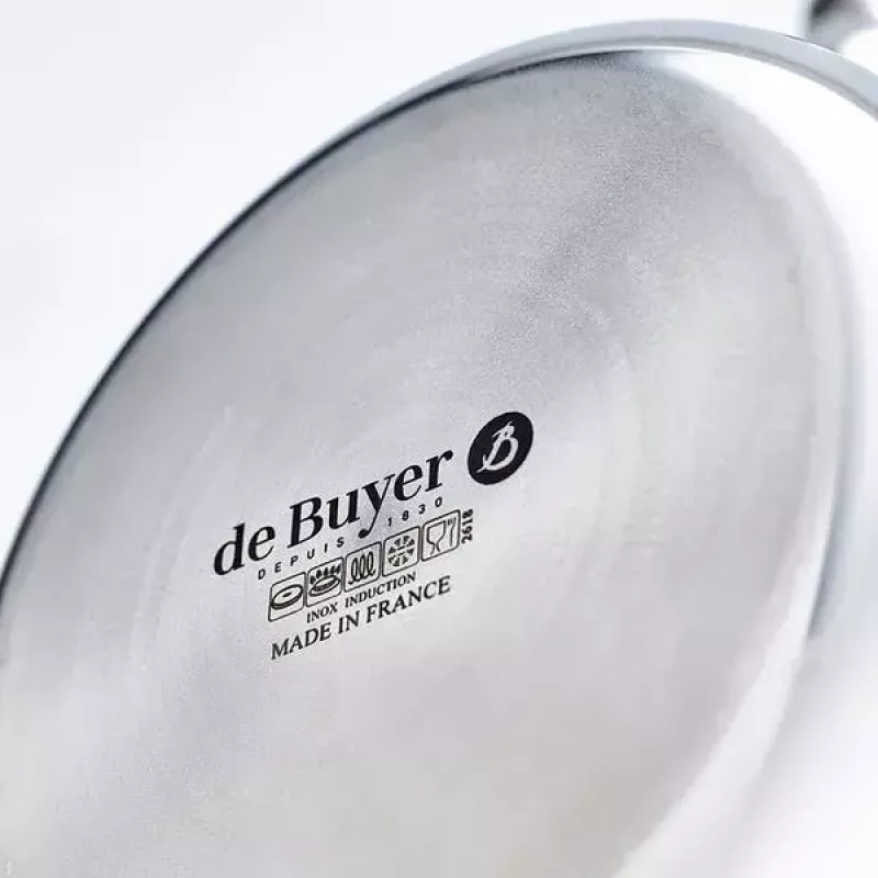 Panela redonda em aço inoxidável de Buyer Affinity 3,4 L