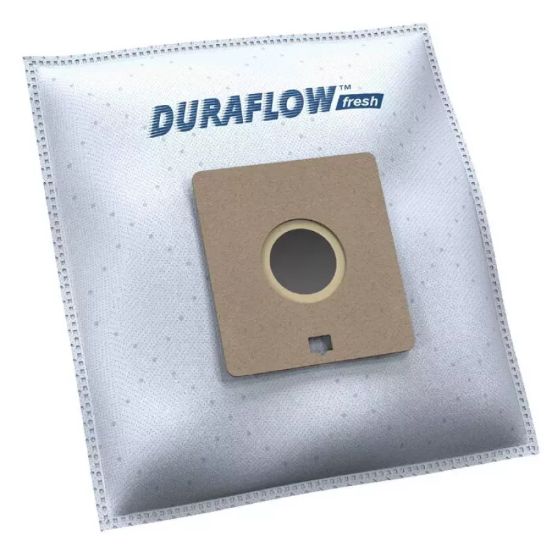 Filtro de aspirador descartável Menalux 1840 — branco cartão/plástico, pack de 5