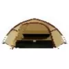 Tenda COLEMAN Darwin 3 Plus Summer – 3 pessoas, modelo de verão, bege/vermelho-escuro