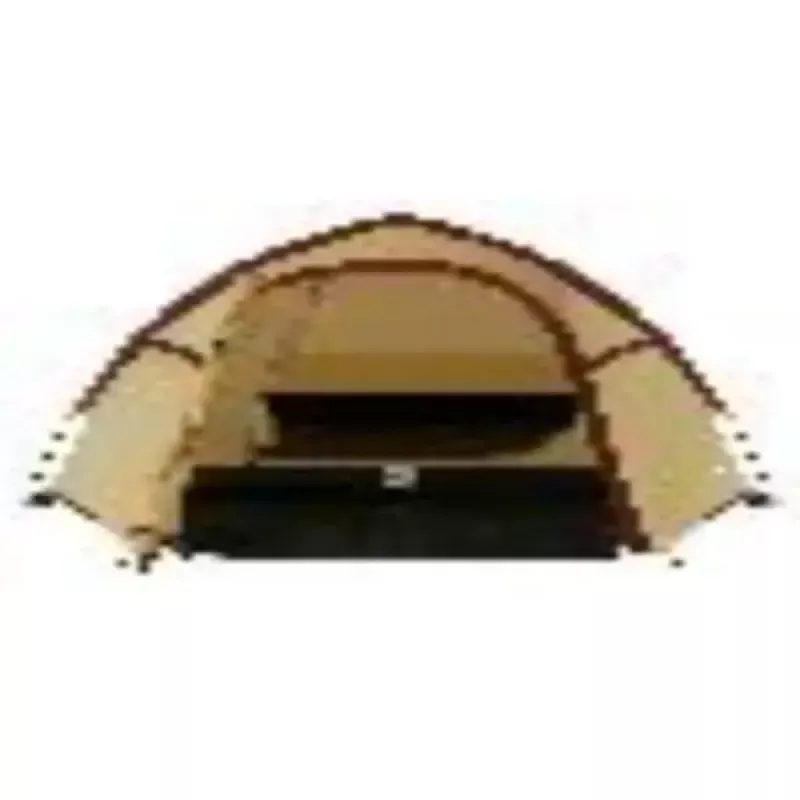 Tenda COLEMAN Darwin 3 Plus Summer – 3 pessoas, modelo de verão, bege/vermelho-escuro