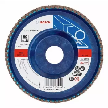 Disco de limpeza Bosch 2 608 607 366 centro plano metal