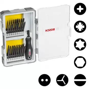 Conjunto de chaves de fendas manuais Bosch 2 607 017 320