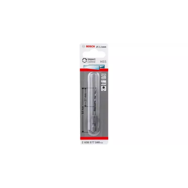 Broca helicoidal HSS Bosch Impact Control 2608577130