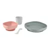 Conjunto de talheres Beaba 913507 4 peças seguro para crianças