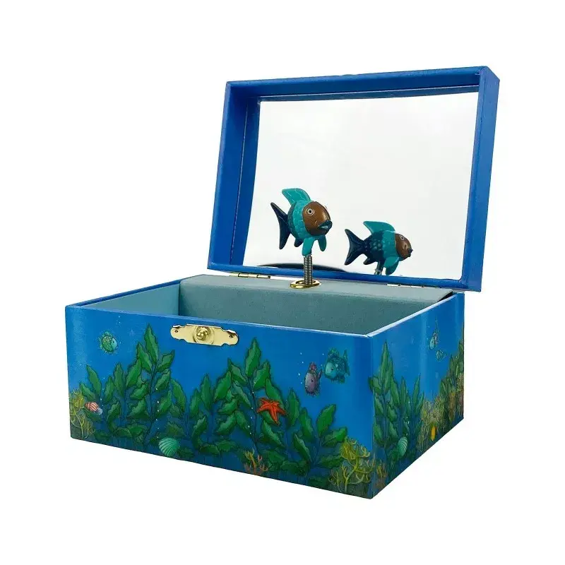 Caixa de música Lullaby Trousselier S91066 azul 150x120x85 mm