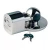Cadeado para engate MASTER LOCK universal para engate de reboque prateado chave plana