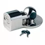 Cadeado para engate MASTER LOCK universal para engate de reboque prateado chave plana