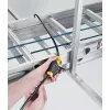 Cabo de segurança ajustável Python MASTER LOCK 1,8 m x 10 mm preto amarelo