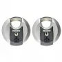 Cadeado Discus MASTER LOCK 70 mm aço inoxidável chave igual pack de 2