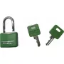 Cadeado MASTERLOCK 30 mm de largura, corpo maciço em alumínio revestido, várias cores