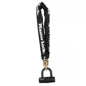 Cadeado de corrente MASTER LOCK 90 cm de comprimento x 10 mm de diâmetro aço temperado