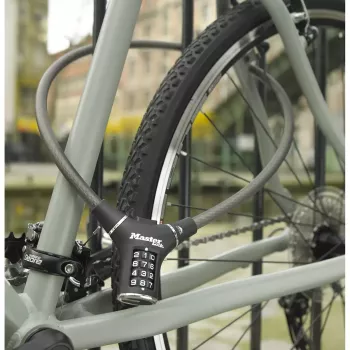 Cabo de segurança MASTER LOCK 8229EURDPRO preto 0,9 m
