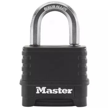 Cadeado MASTER LOCK M178EURD 57 mm de largura corpo em zinco Excell combinação autorregulável preto