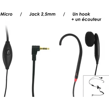 Auscultadores Geemarc CL Hook 5