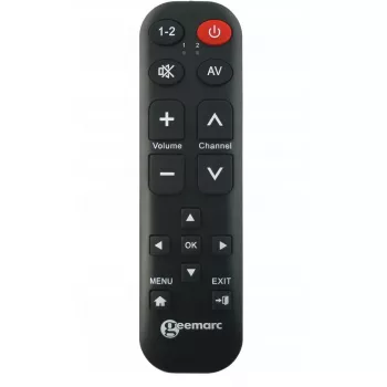 Comando Geemarc TV-15 – comando de TV universal com letras grandes e função de aprendizagem