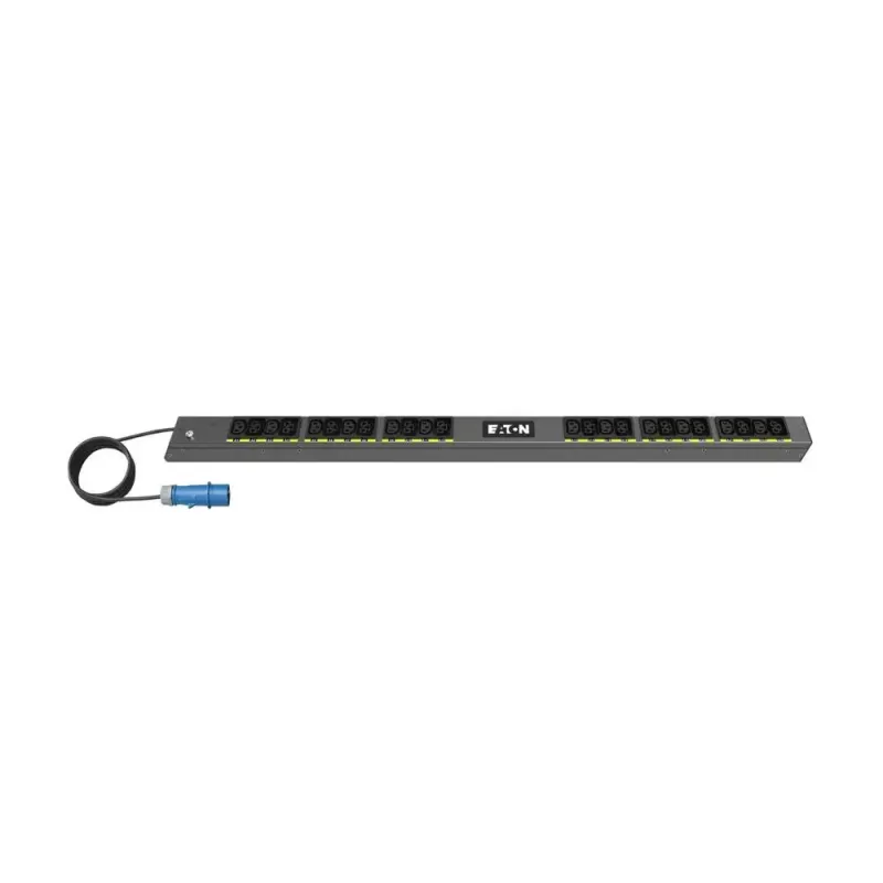 Unidade de distribuição de energia Eaton EVBAF116A 24 saídas AC 22.5U preto