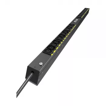 Unidade de distribuição de energia Eaton EVBAF116A 24 saídas AC 22.5U preto