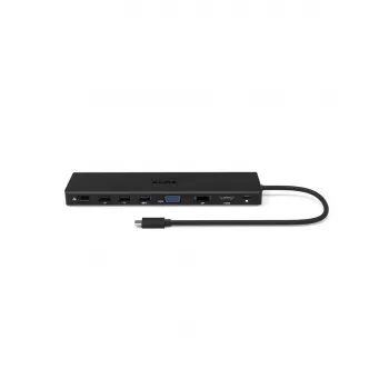 Docking station para portátil Port Replicator Port Designs 901906-W USB 3.2 Gen 2 Type-C preto