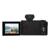 Câmara compacta AgfaPhoto Realishot C110 – 24 MP, 1/3,06 polegadas CMOS, zoom ótico 3x, 4K, WLAN, ecrã tátil 2,8 polegadas, preta