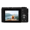 Câmara compacta AgfaPhoto Realishot C110 – 24 MP, 1/3,06 polegadas CMOS, zoom ótico 3x, 4K, WLAN, ecrã tátil 2,8 polegadas, preta