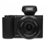 Câmara compacta AgfaPhoto Realishot C110 – 24 MP, 1/3,06 polegadas CMOS, zoom ótico 3x, 4K, WLAN, ecrã tátil 2,8 polegadas, preta