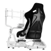Suporte para monitor de simulador de voo/corrida Oplite OP-SMS-GTRW branco 40 polegadas