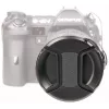Tampa de objetiva KAISER 6835 para máquina fotográfica digital, plástico, diâmetro 5,5 cm, preto