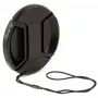 Tampa de objetiva KAISER 6835 para máquina fotográfica digital, plástico, diâmetro 5,5 cm, preto