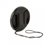 Tampa de objetiva Kaiser Fototechnik Snap-On 58 mm preto diâmetro 5,8 cm