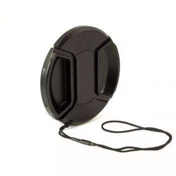 Tampa de objetiva Kaiser Fototechnik 6845 3,7 cm preto para DSLR