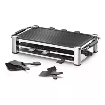 Grelhador de raclette Rommelsbacher RCC 1500 1500 W cromado