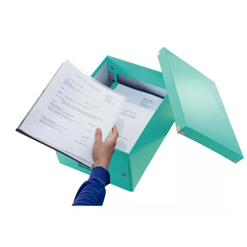 Caixa de armazenamento Leitz Click & Store Medium