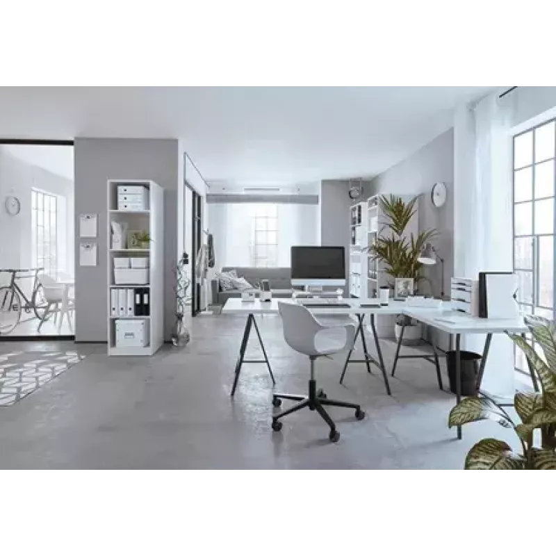 Prancheta Leitz WOW A4 metal poliestireno branco
