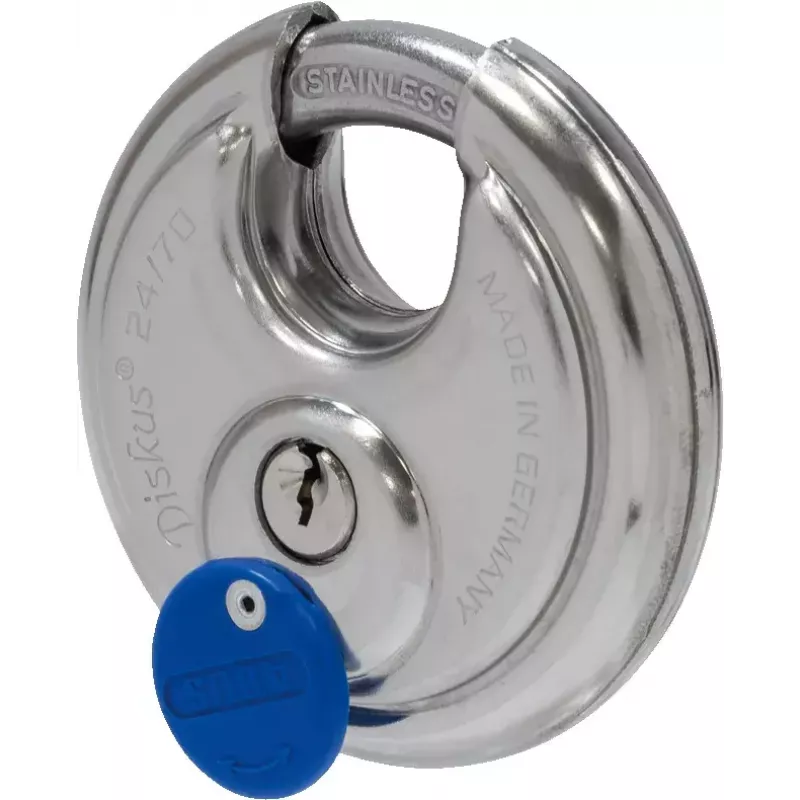 Cadeado de disco ABUS Diskus 24IB/70 fechadura de chave largura do corpo 7 cm