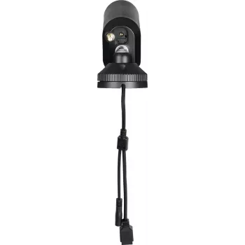 Câmara de vigilância IP dome ABUS PPIC54520B 4K (3840x2160) exterior com fios e sem fios montagem na parede, 4 mm, 1 lx, 85°×45°