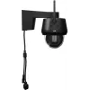 Câmara de vigilância IP dome ABUS PPIC52520B exterior com fios e sem fios 4K 3840x2160 8MP 4 mm 1/2.8 polegadas CMOS montagem na parede preto
