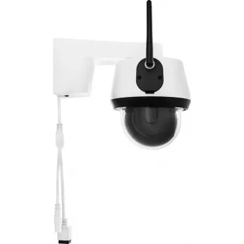 Câmara de vigilância IP dome ABUS PPIC52520 exterior com fios e sem fios 4K 3840x2160 4 mm objetiva 1 lx montagem na parede