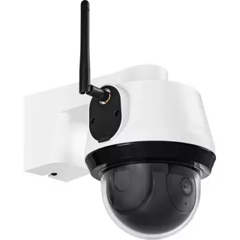 Câmara de vigilância IP dome ABUS PPIC52520 exterior com fios e sem fios 4K 3840x2160 4 mm objetiva 1 lx montagem na parede
