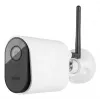 Câmara de vigilância IP dome ABUS PPIC54520 exterior com fios e sem fios 4K 3840x2160 4 mm objetiva 85° horizontal 1 lx branco